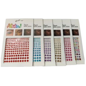 Cartela Pérola Adesiva Brilho p/ Carnaval QBELAMANUELA