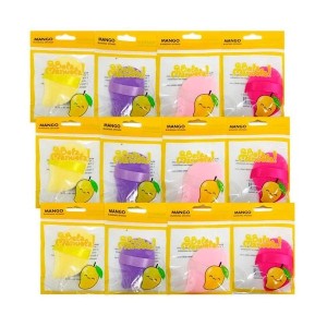 Kit 12 Esponja p/ Pó Manga Unidade Qbela Manuela