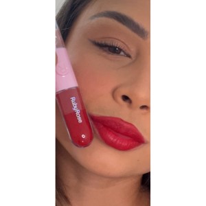 Batom Líquido + Gloss Duo D07 Ruby Rose
