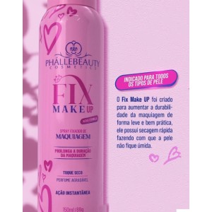 Fix Makeup Fixador de Maquiagem Phállebeauty 150 ml