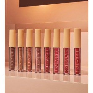 Kit 8 Batom Líquido Soft Blur Glass Ruby Rose