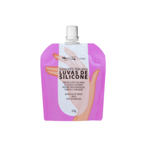 Box 50 Creme para Mãos Luvas de Silicone Max Love 50 g