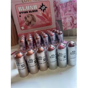 Kit 6 Blush Stick 3D Lové Rain