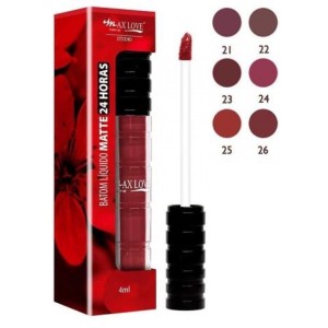 Batom Líquido Matte 24h Max Love Cor 24