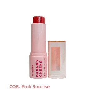 Blush Cremoso Stick Dreamy Cheeks Pink Sunrise Ruby Rose