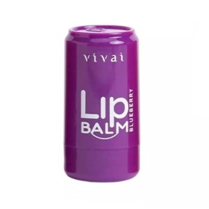 Lip Balm Blueberry Hidratante Labial Latinha Vivai