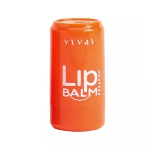 Lip Balm Pêssego Hidratante Labial Latinha Vivai