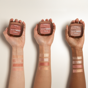 Kit 4 Iluminador Facial Compacto Soft Mist Dia a Dia Mahav