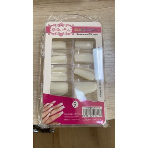 Unha Postiça Bailarina Alongada Hello Mini C/100 - OY001-9