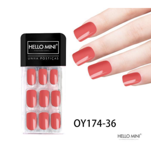 Kit Unhas Postiças Autocolantes c/ 24 Hello Mini OY174-36