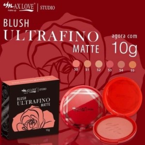 Blush Ultrafino Matte Cor 50 Max Love
