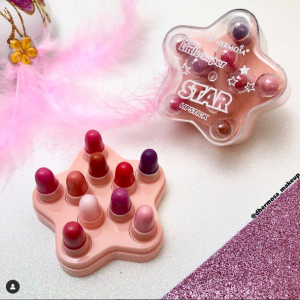 Batom Lip Stik For Little Super Star D'hermosa c/ 10 Cores