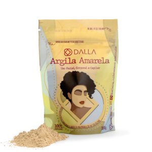 Argila Amarela Dalla Uso Facial Corporal e Capilar 100G