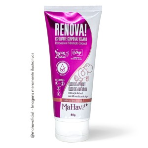 Esfoliante Corporal Renova Vegano Mahav 80g