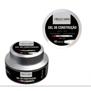 Gel UV de Construção Hello Mini Padrão - 2 Natural