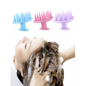 Escova para Lavar e Massagear o Couro Cabeludo