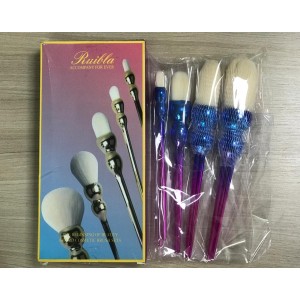 Pincel Kit com 5 Peças Colorido