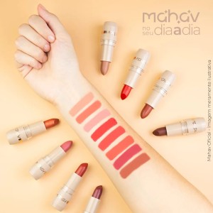 Batom Bala Bastão Dia a Dia Marsala Mahav
