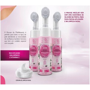 Mousse Micelar Rosa Mosqueta Phállebeauty 150 ml