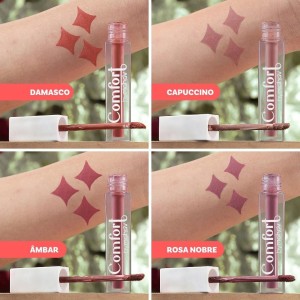 Batom Líquido Comfort Mahav Damasco