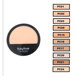 Pó Facial Compacto Cor PC20 Ruby Rose