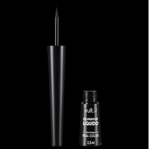 Delineador Líquido Preto para Olhos Vult
