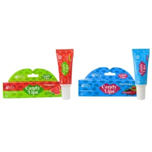 Kit 4 Hidratante Labial Candy Lips Isis Make up