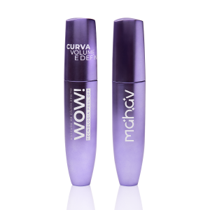 Box 24 Máscara de Cílios Efeito WOW! Curva Volume e Define Mahav