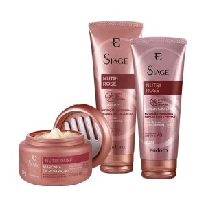 Máscara Capilar Nutri Rosé Siàge Eudora 250 g