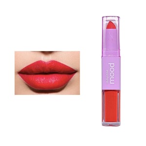 Batom Duo Matte 2 em 1 Mood CM13 Ruby Rose